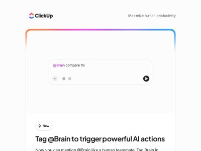 Meet your new teammate: Introducing @Brain Agent
