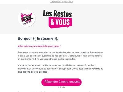 Votre voix compte ! Participez à notre enquête 🔍