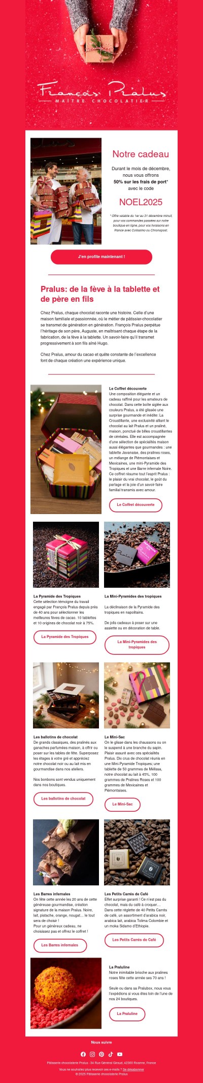 Notre cadeau de fin d’année