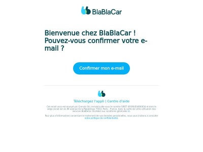 Confirmez votre adresse e-mail