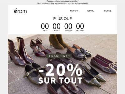 -20% sur TOUT jusqu'à ce soir 📢