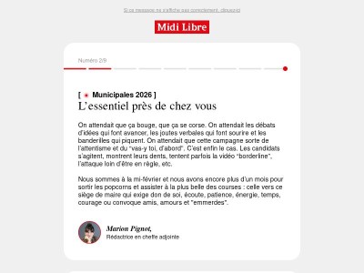 Municipales 2026 : le match est (enfin) lancé