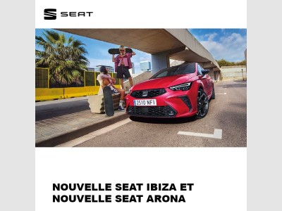 Nouvelle SEAT Ibiza et nouvelle SEAT Arona