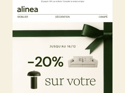Derniers jours : les petits prix à -20 % !