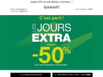 💚 C’est parti pour les Jours Extra !
