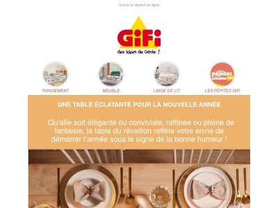 🍽️ | Des idées pour la table du réveillon