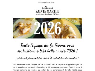 ✨Belle année 2026 !