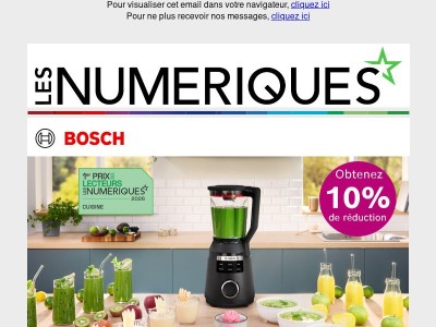 Blender VitaPower Série 6 Bosch : obtenez 10 % de réduction.