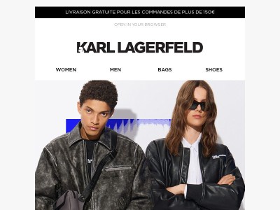 KARL LAGERFELD JEANS, TOUT LE MONDE EN PARLE.