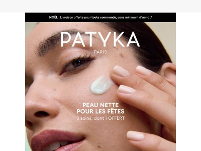 Peau nette pour les fêtes