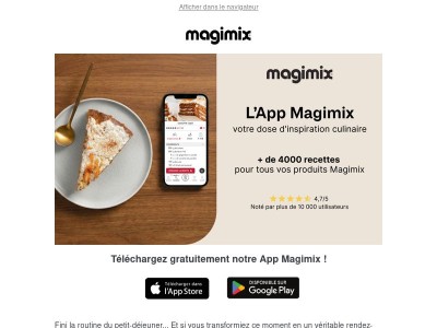 Réveil gourmand avec Magimix 🥐