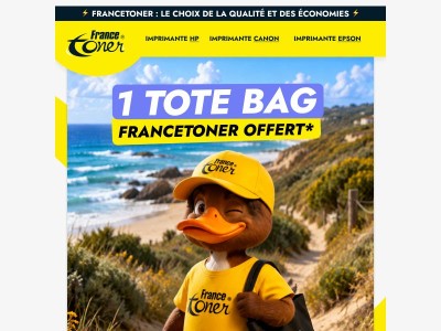 Votre tote-bag est offert ☀️