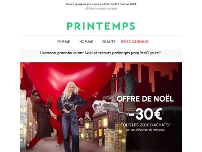Offre de Noël : jusqu'à lundi seulement !🎄⌛