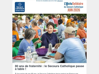 [Actusolidaire] Reconstruire, partager, agir : les solidarités du mois