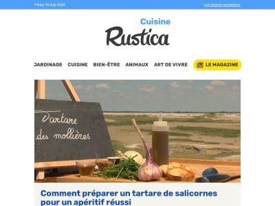 Tartare de salicornes, brownie aux cerises : découvrez nos délicieuses recettes de saison