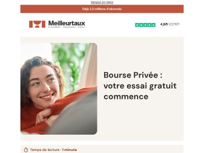 Bourse Privée : votre essai gratuit commence