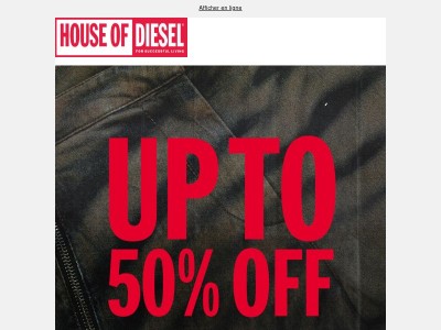 Jusqu'à 50 % de réduction