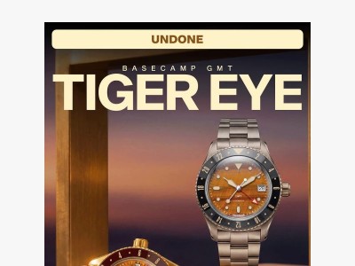 Basecamp GMT Tiger Eye in Here!