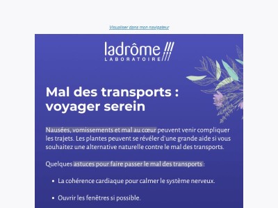 Mal des transports : que faire ? 🚗⛵