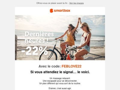 Dernières heures à -22% 💗 C’est votre moment