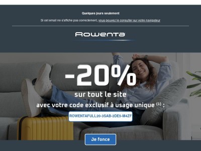 Profitez de -20% sur tout le site !