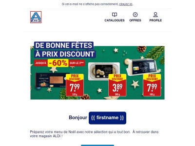 Au Menu de Noël cette semaine🎄