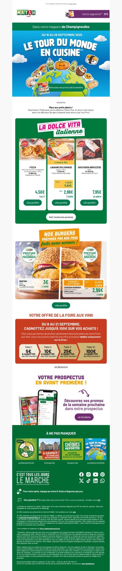Douceur à l'italienne et Burgers maison au menu !