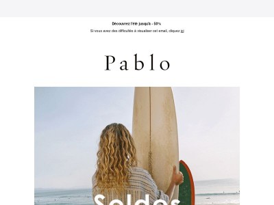 Soldes jusqu'à -50% | A ne pas manquer !
