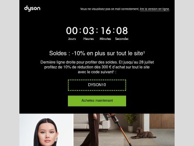 Soldes: -10% sur tout le site !