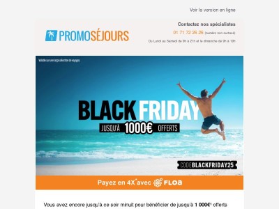 🚨 Fin ce soir : Avez-vous profité de vos 1 000€ offerts ?