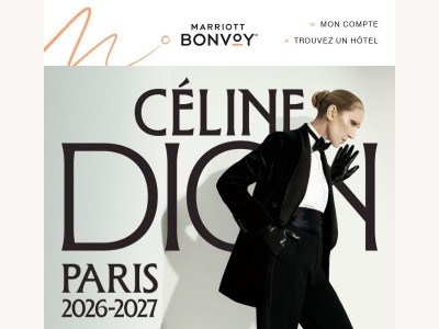 Obtenez un accès VIP pour CÉLINE DION PARIS 2026-2027