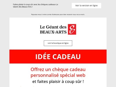 Vous cherchez une idée cadeau ?