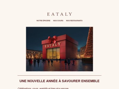 Une nouvelle année chez Eataly !🎁