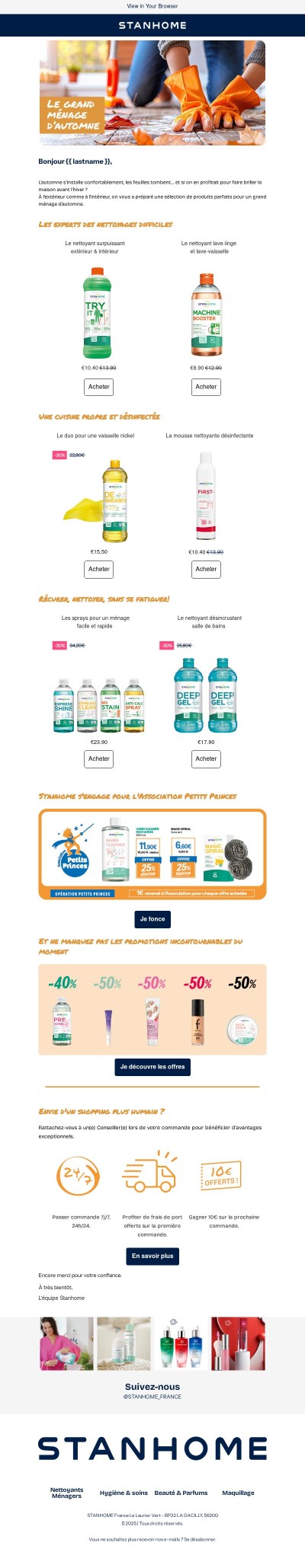 C’est le moment du grand ménage d’automne 🍂