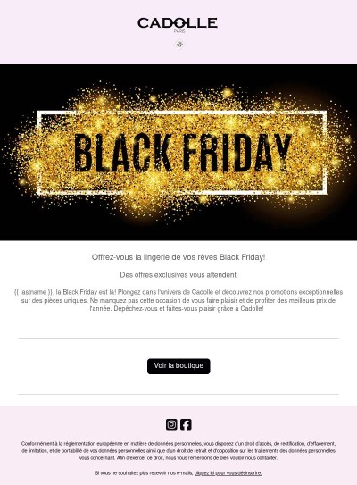 Black Friday : Découvrez nos offres !