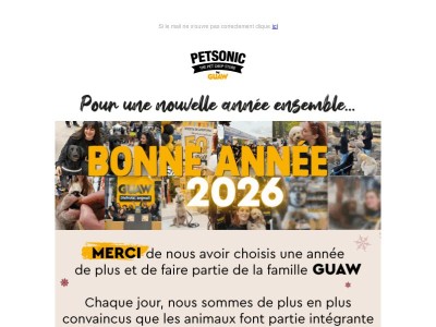 Pour une année 2026 très animale ! 🐾✨