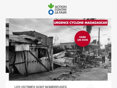 Urgence Cyclone Madagascar – La population est démunie