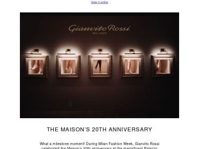 The Maison’s 20th anniversary