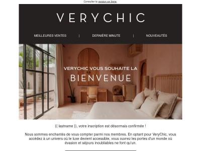 {{ lastname }}, bienvenue chez VeryChic