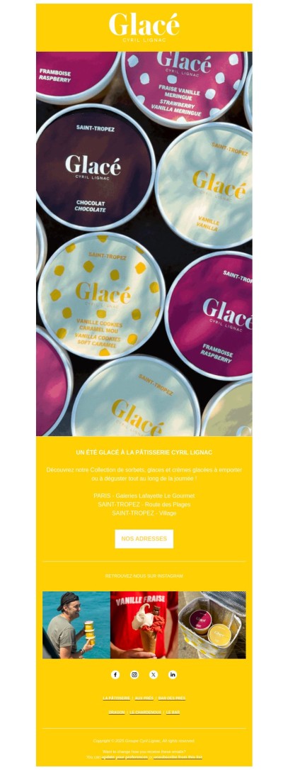 L'été sera GLACÉ ☀️