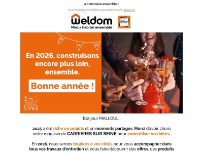 🎉 Très belle année 2026, MALLOULI