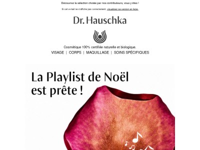 Vos morceaux font-ils partie de la Playlist de Noël ?