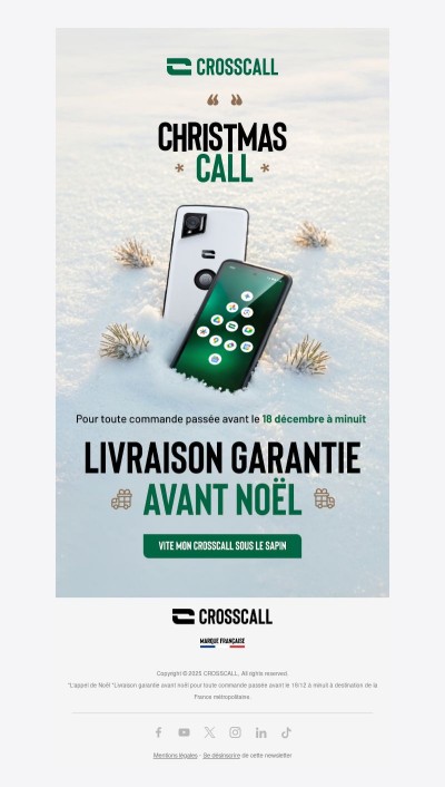 🎅 Encore 48h pour un cadeau livré avant Noël