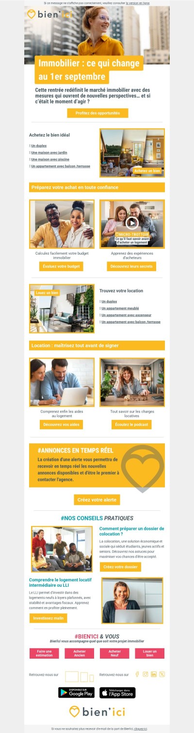 🏠 Immobilier : ce qui change dès le 1er septembre