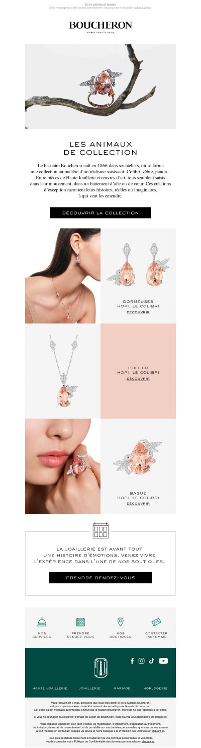 Le bestiaire Boucheron