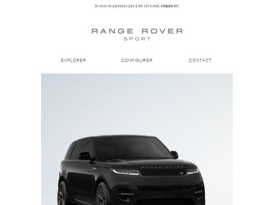 Range Rover Sport : un caractère sportif, sans aucun compromis.