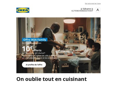 Membres IKEA Family, vous êtes servis !
