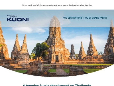 6 temples à voir absolument en Thaïlande