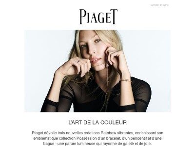 Une parure de bijoux Possession Rainbow emblématique pour le quotidien.