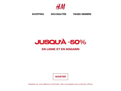 Jusqu'à -50% | Encore plus en soldes